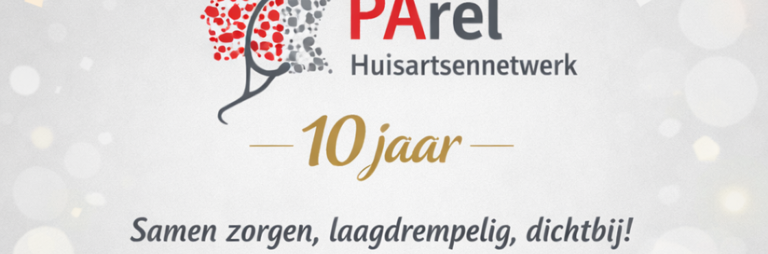 Huisartsennetwerk Parel viert zijn 10-jarig bestaan!
