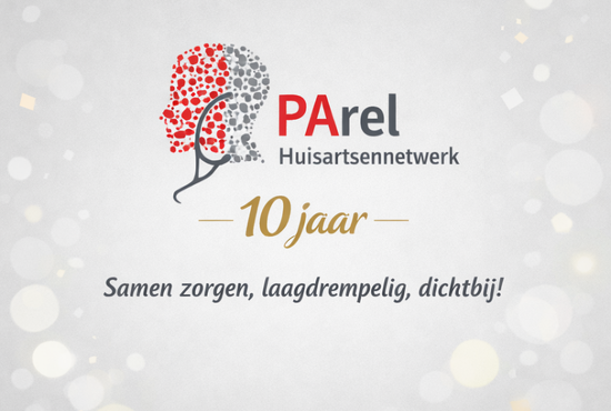 Huisartsennetwerk Parel viert zijn 10-jarig bestaan!
